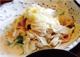 地元の美味しい食材